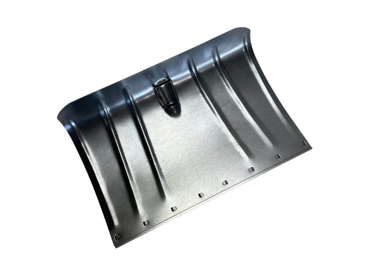 Galvanised snowshovel with steel replacement edge (head only)